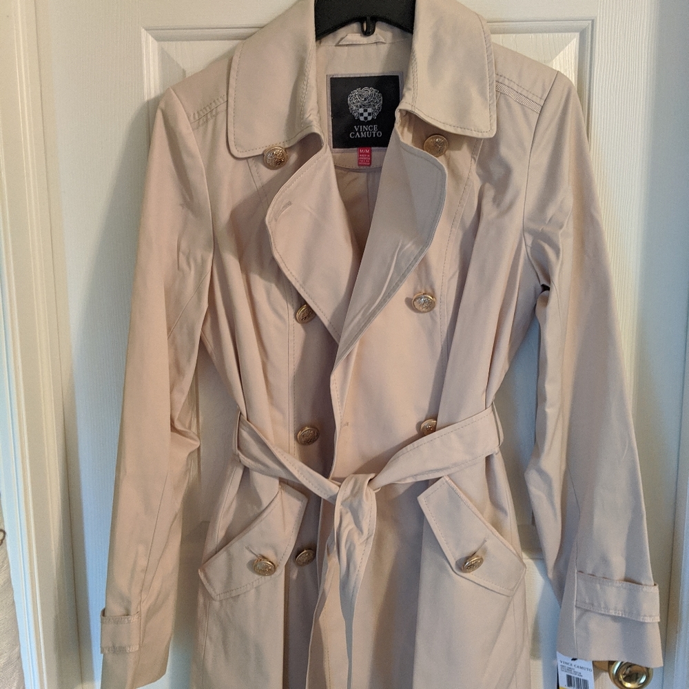 Vince Camuto Trench Coat NWT
